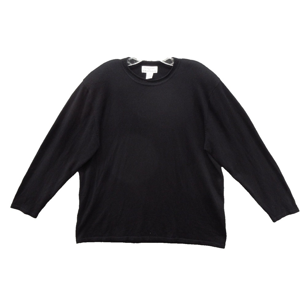 Saville Rena Rowan Sweater Womens 2X Pullover Boat Neck Long Sleeve  Vintage